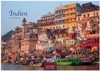 Abbildung von: Indien Kalender 2026 - Wandkalender | Fotokalender Asien 24x35cm - Entdecken Sie die vielfältige Kultur Indiens in 12 faszinierenden Fotos - CASARES EDITION