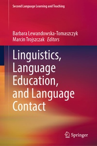 Abbildung von: Linguistics, Language Education, and Language Contact - Springer