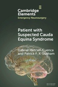 Cover: Patient with Suspected Cauda Equina Syndrome - Cambridge University Press