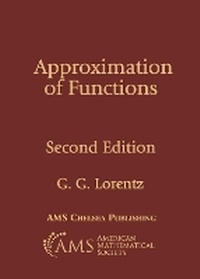 Enlarge image Cover: Approximation of Functions - American Mathematical Society