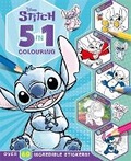 Cover: Disney Stitch: 5 in 1 Colouring - Autumn Publishing