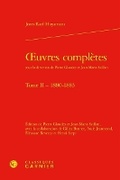 Cover: Oeuvres Completes. Tome II - 1880-1883 - Classiques Garnier