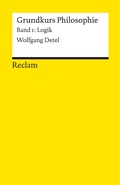 Cover: Grundkurs Philosophie - Reclam