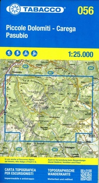 Abbildung von: Piccole Dolomiti Pasubio: 056 - Tabacco