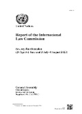 Cover: Report of the International Law Commission - United Nations
