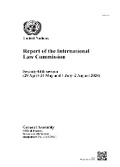 Cover: Report of the International Law Commission - United Nations