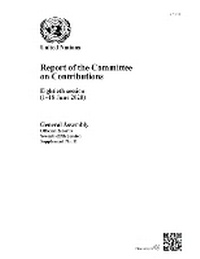 Enlarge image Cover: Report of the Committee on Contributions - United Nations