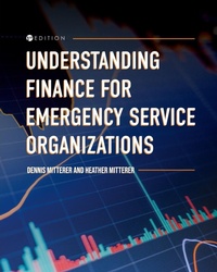 Enlarge image Cover: Understanding Finance for Emergency Service Organizations - Cognella, Inc