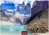Abbildung von: Patagonien Kalender 2026 - Wandkalender | Fotokalender Südamerika 35x50cm - Majestätische Landschaften Südamerikas als Bildkalender für Naturfreunde & Abenteurer - CASARES EDITION