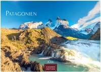 Abbildung von: Patagonien Kalender 2026 - Wandkalender | Fotokalender Südamerika 24x35cm - mit beeindruckenden Fotos von Gletschern, Bergen & Wildnis, ideal als Geschenk & Deko - CASARES EDITION