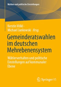 Abbildung von: Gemeinderatswahlen im deutschen Mehrebenensystem - Springer VS