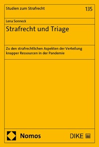 Abbildung von: Strafrecht und Triage - Nomos