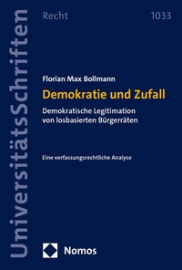 Abbildung von: Demokratie und Zufall - Nomos