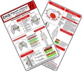 Cover: EKG Diagnostik & Ableitungen 2025 - Medizinische Taschen-Karte - Hawelka, Uwe