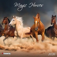 Enlarge image Cover: Magic Horses 2026 - Tushita PaperArt GmbH