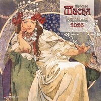 Abbildung von: Alphonse Mucha - Poster Art 2026 - Tushita PaperArt