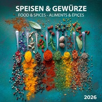 Abbildung von: Speisen und Gewürze/Food & Spices 2026 - Tushita PaperArt