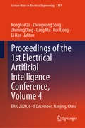 Cover: Proceedings of the 1st Electrical Artificial Intelligence Conference, Volume 4 - Springer Nature Switzerland AG