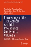Cover: Proceedings of the 1st Electrical Artificial Intelligence Conference, Volume 2 - Springer Nature Switzerland AG