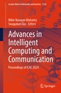 Cover: Advances in Intelligent Computing and Communication - Springer
