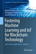 Cover: Fostering Machine Learning and IoT for Blockchain Technology - Springer Nature Switzerland AG