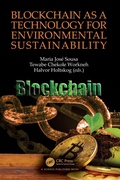 Cover: Blockchain as a Technology for Environmental Sustainability - CRC Press