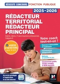 Cover: R&eacute;ussite Concours - R&eacute;dacteur territorial/principal - 2025-2026 - Pr&eacute;paration compl&egrave;te - Foucher