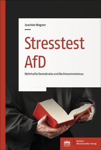 Abbildung von: Stresstest AfD - Berliner Wissenschafts-Verlag