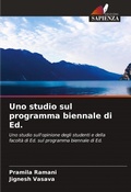 Cover: Uno studio sul programma biennale di Ed. - Edizioni Sapienza