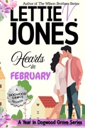 Cover: Hearts in February - Lettie Jones