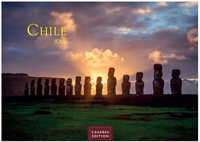 Abbildung von: Chile Kalender 2026 - Wandkalender | Fotokalender Südamerika 35x50cm - Spektakuläre Landschaften von Atacama bis Patagonien, perfekt als Geschenk & Wanddeko - CASARES EDITION