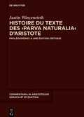 Bild: Histoire du texte des >Parva naturalia< d'Aristote - De Gruyter