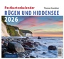 Cover: Postkartenkalender Rügen und Hiddensee 2026 - Hinstorff