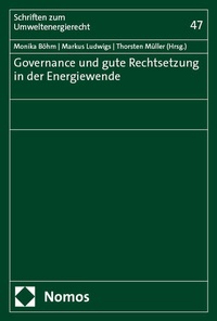 Abbildung von: Governance und gute Rechtsetzung in der Energiewende - Nomos