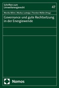 Bild: Governance und gute Rechtsetzung in der Energiewende - Nomos