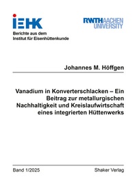 Abbildung von: Vanadium in Konverterschlacken - Ein Beitrag zur metallurgischen Nachhaltigkeit und Kreislaufwirtschaft eines integrierten Hüttenwerks - Shaker