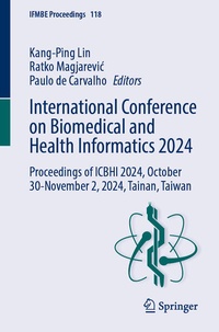 Enlarge image Cover: International Conference on Biomedical and Health Informatics 2024 - Springer