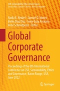 Cover: Global Corporate Governance - Springer