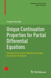 Abbildung von: Unique Continuation Properties for Partial Differential Equations - Birkhäuser