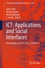 Cover: ICT: Applications and Social Interfaces - Springer