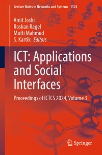 Enlarge image Cover: ICT: Applications and Social Interfaces - Springer