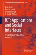 Cover: ICT: Applications and Social Interfaces - Springer