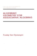 Cover: Algebraic Geometry for Associative Algebras - CRC Press