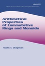 Cover: Arithmetical Properties of Commutative Rings and Monoids - CRC Press