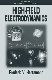 Enlarge image Cover: High-Field Electrodynamics - CRC Press