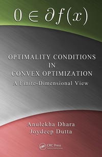 Enlarge image Cover: Optimality Conditions in Convex Optimization - CRC Press