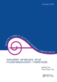 Enlarge image Cover: Wavelet Analysis and Multiresolution Methods - CRC Press
