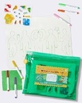 Cover: Friends Wipeable Coloring Mat for Kids - Travel-Friendly & Mess-Free Fun - Hinkler Books