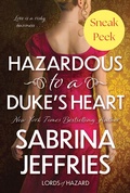 Cover: Hazardous to a Duke's Heart: Sneak Peek - Kensington Books