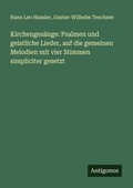Cover: Kirchengesaenge - Antigonos Verlag